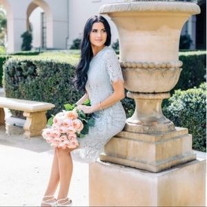 Light blue Rachel Parcell knee-length dress